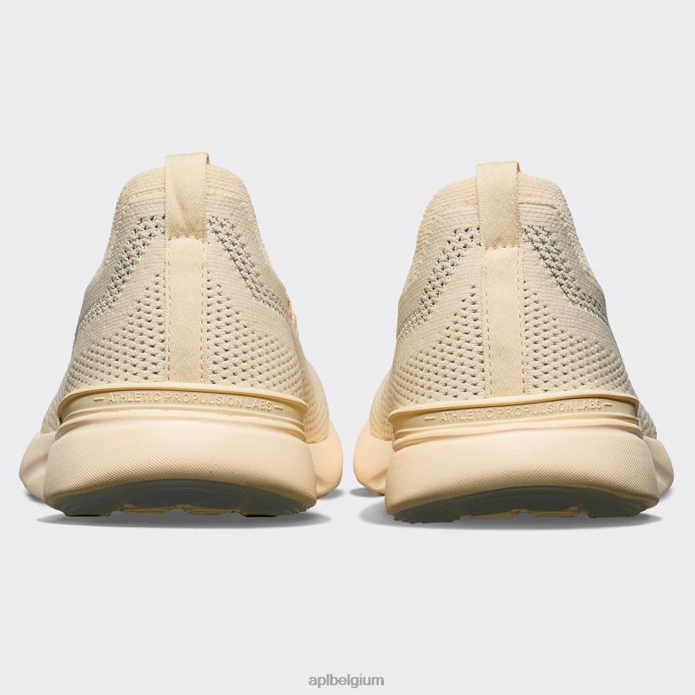 Heren techloom briesje 39 406TH889 rennen vanille/metallic zilver/wit APL