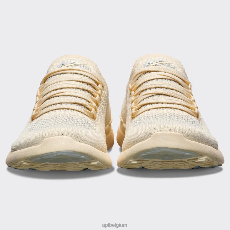 Heren techloom briesje 39 406TH889 rennen vanille/metallic zilver/wit APL