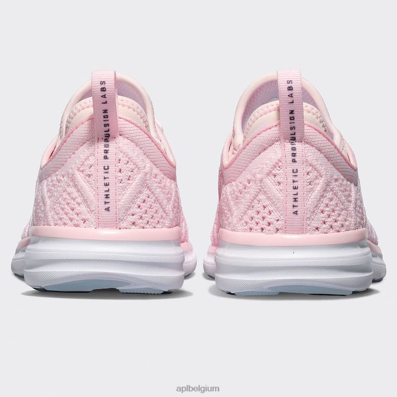 Heren techloom fantoom 45 406TH737 rennen gebleekt roze/marineblauw/wit APL