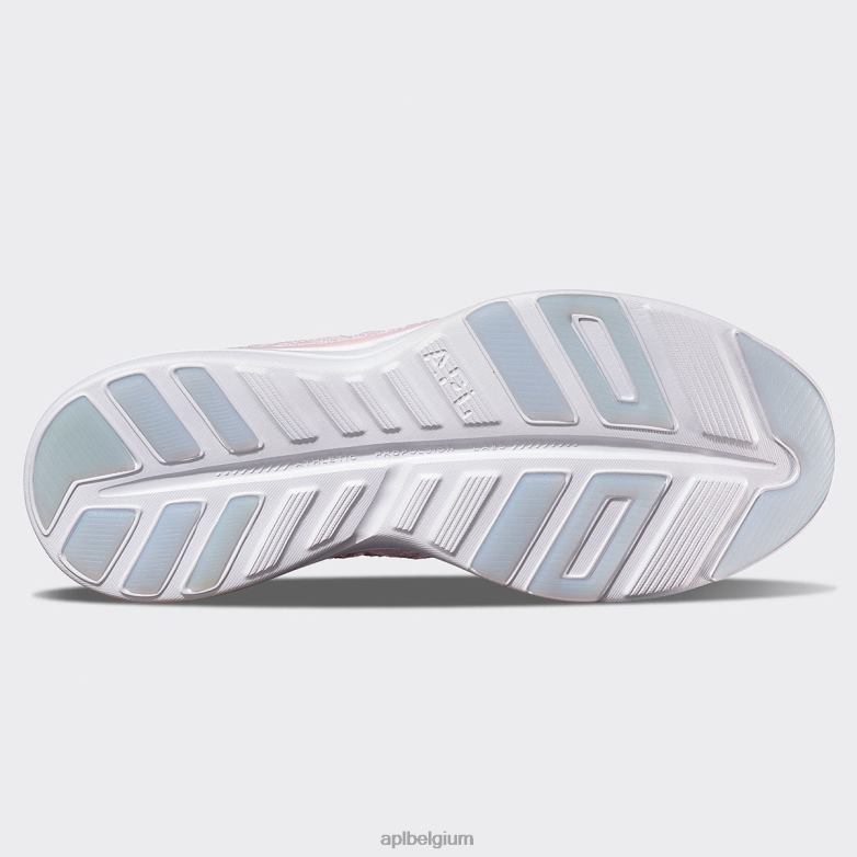 Heren techloom fantoom 45 406TH737 rennen gebleekt roze/marineblauw/wit APL