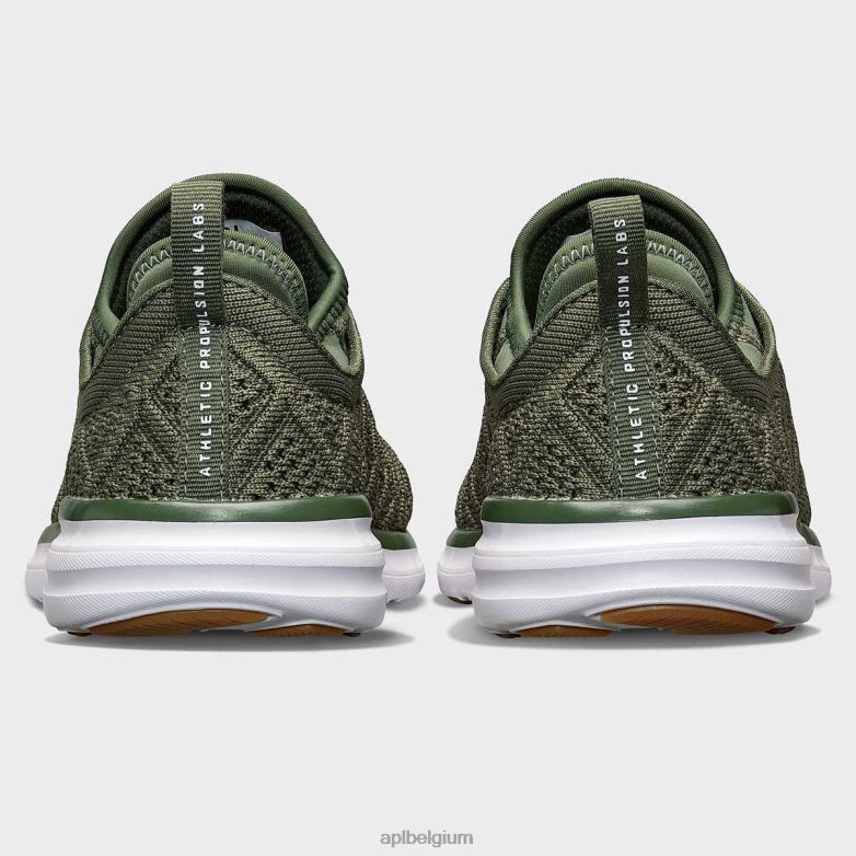 Heren techloom fantoom 45 406TH788 rennen vermoeidheid/wit/tandvlees APL