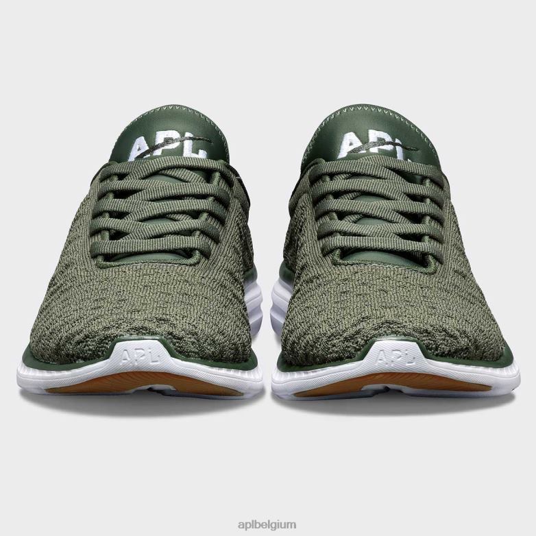 Heren techloom fantoom 45 406TH788 rennen vermoeidheid/wit/tandvlees APL