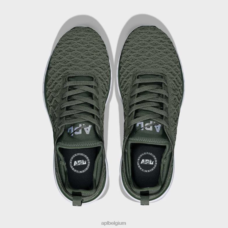 Heren techloom fantoom 45 406TH788 rennen vermoeidheid/wit/tandvlees APL