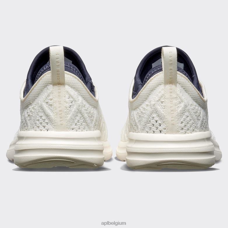 Heren techloom fantoom 45 406TH849 rennen ivoor/middernacht APL