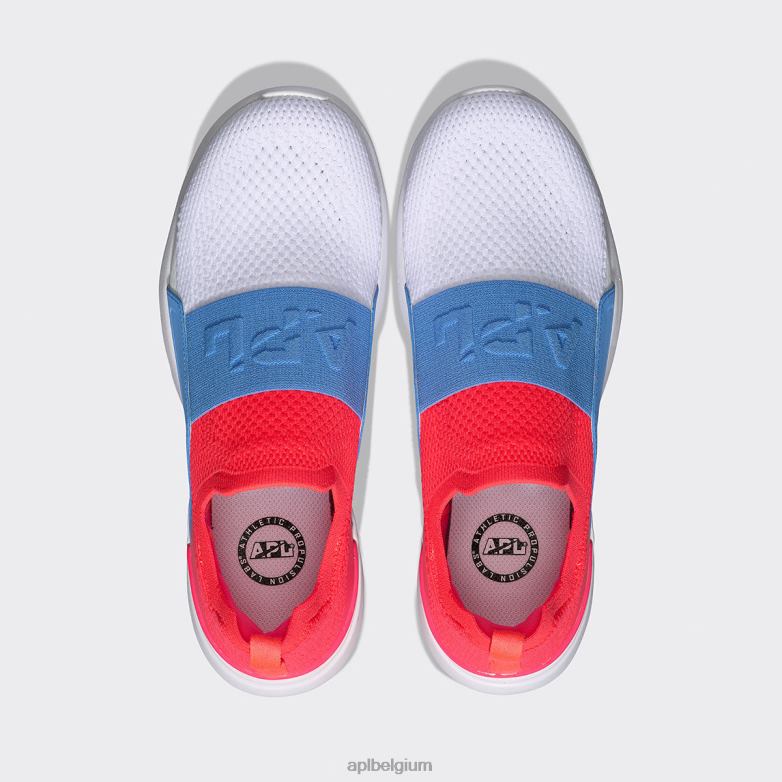 Heren techloom gelukzaligheid 30 406TH720 rennen magenta/kustblauw/wit APL