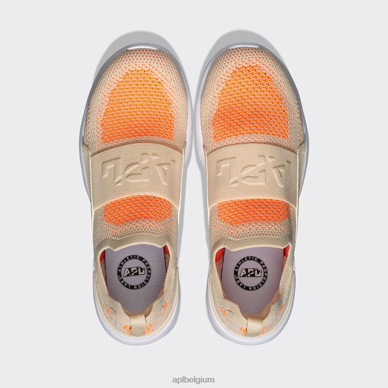 Heren techloom gelukzaligheid 30 406TH742 rennen strand/gesmolten/wit APL