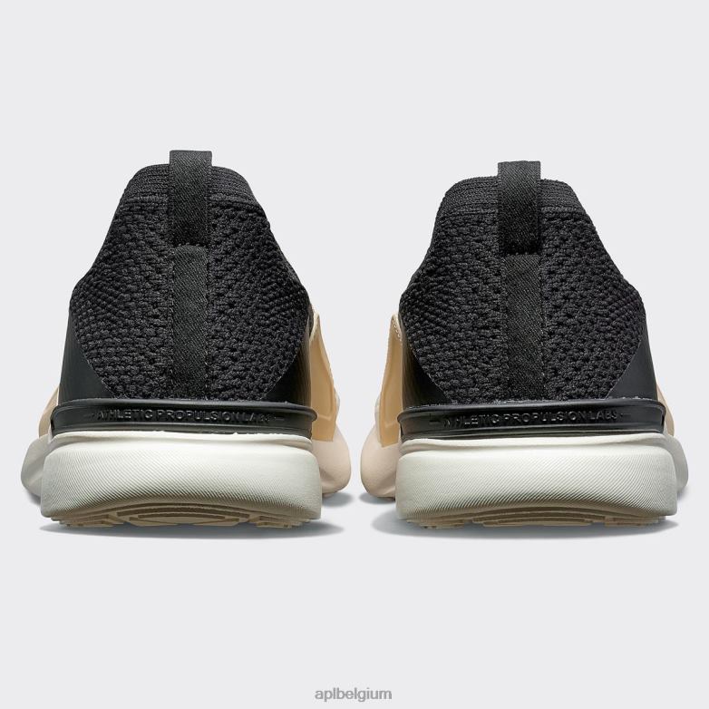 Heren techloom gelukzaligheid 30 406TH770 rennen zwart/vanille/ivoor APL