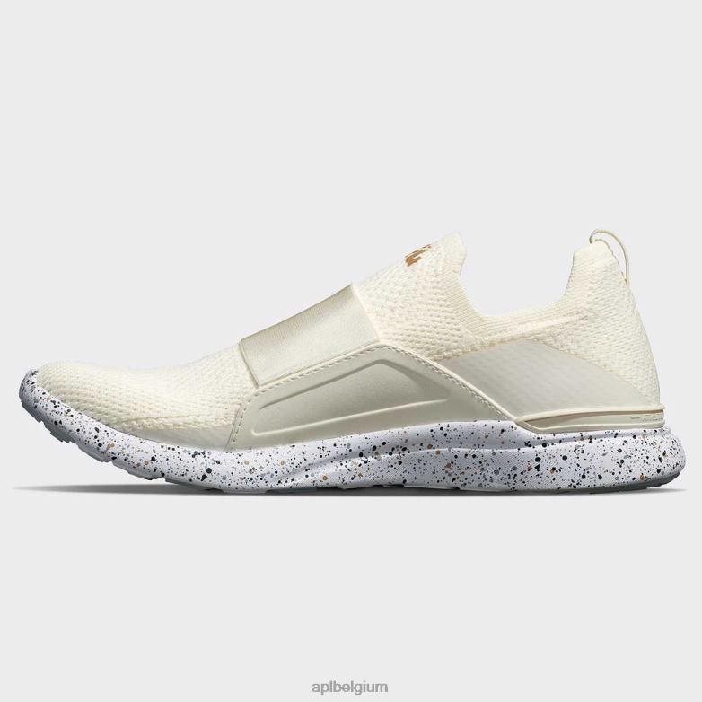 Heren techloom gelukzaligheid 30 406TH773 rennen ongerept/tan/spikkel APL