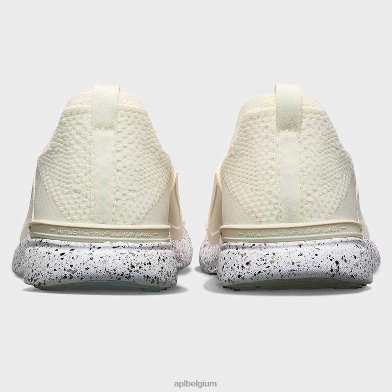 Heren techloom gelukzaligheid 30 406TH773 rennen ongerept/tan/spikkel APL