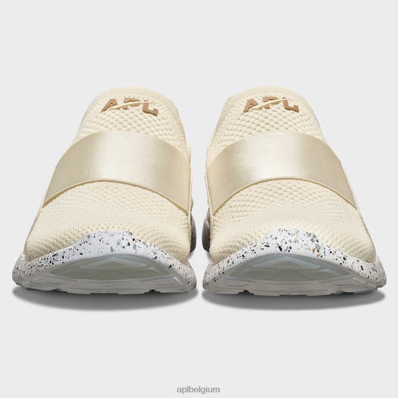 Heren techloom gelukzaligheid 30 406TH773 rennen ongerept/tan/spikkel APL