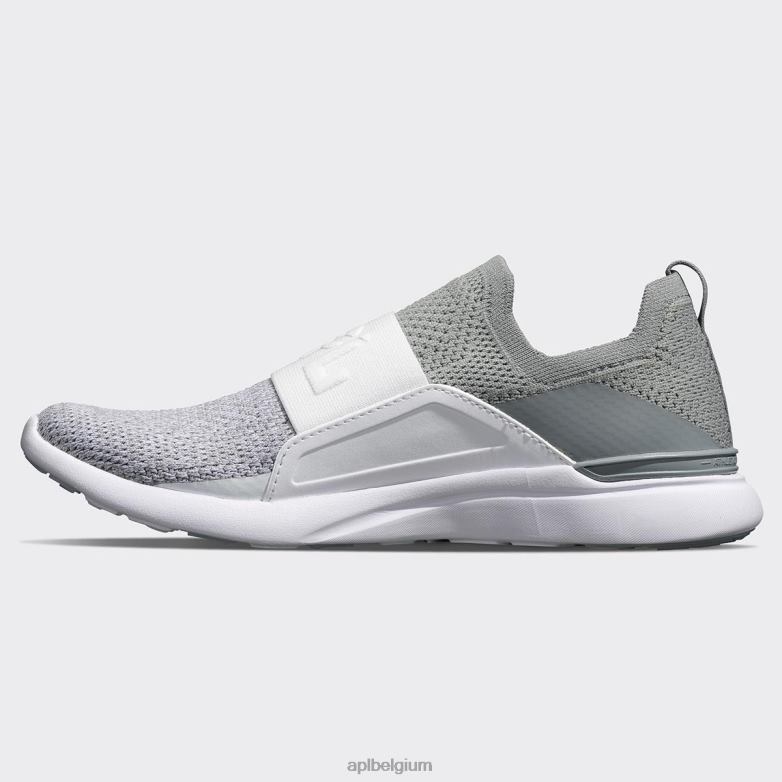 Heren techloom gelukzaligheid 30 406TH780 rennen cement/wit/melange APL