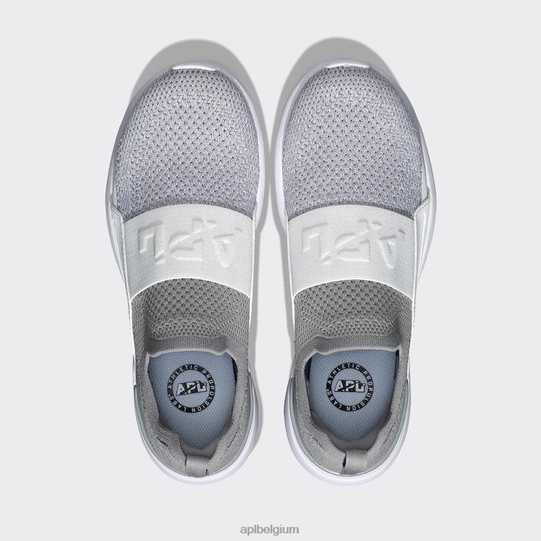 Heren techloom gelukzaligheid 30 406TH780 rennen cement/wit/melange APL