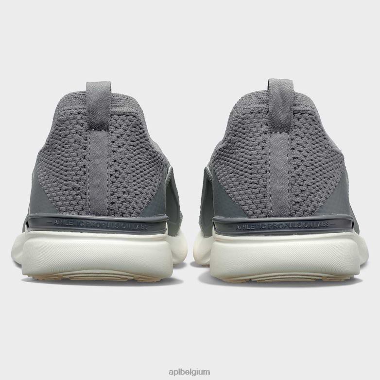 Heren techloom gelukzaligheid 31 406TH782 rennen rook/ivoor APL