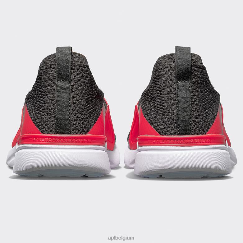 Heren techloom gelukzaligheid 31 406TH811 rennen zwart/rood/wit APL