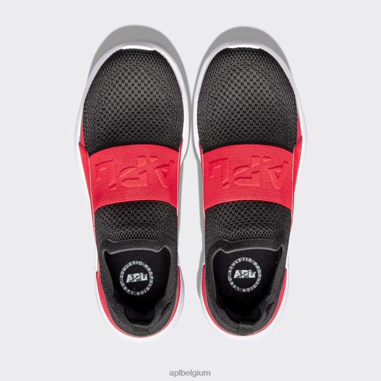 Heren techloom gelukzaligheid 31 406TH811 rennen zwart/rood/wit APL