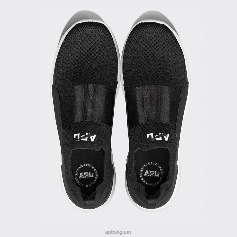 Heren techloom gelukzaligheid 31 406TH817 rennen zwart wit APL