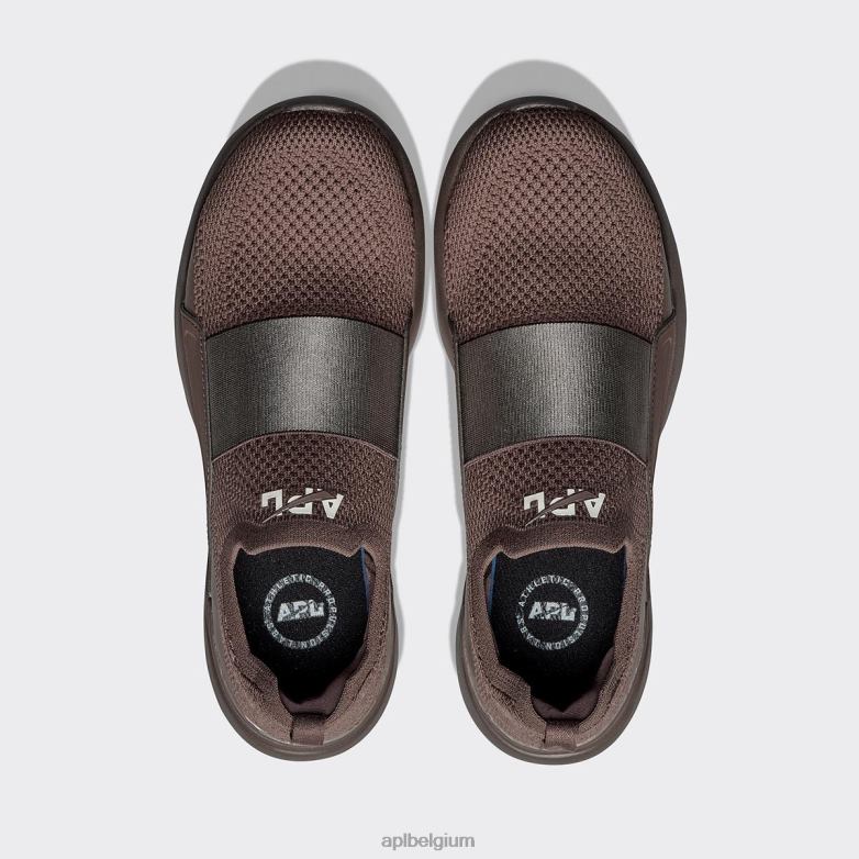 Heren techloom gelukzaligheid 31 406TH828 rennen chocolade/ivoor APL