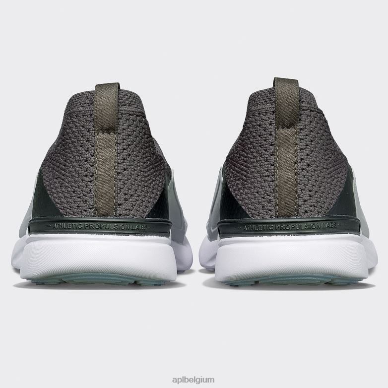 Heren techloom gelukzaligheid 31 406TH831 rennen antraciet/cement/staalgrijs APL