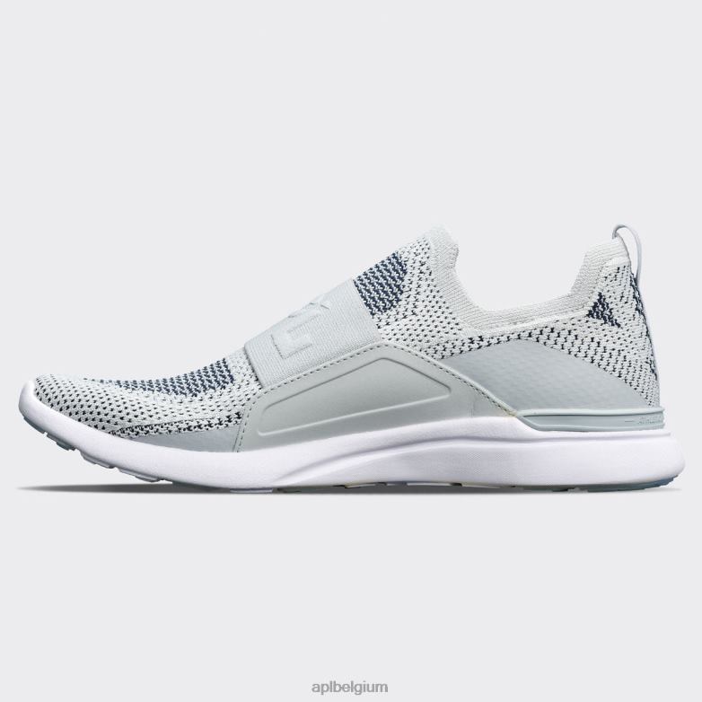 Heren techloom gelukzaligheid 31 406TH833 rennen gips/middernacht/wit APL