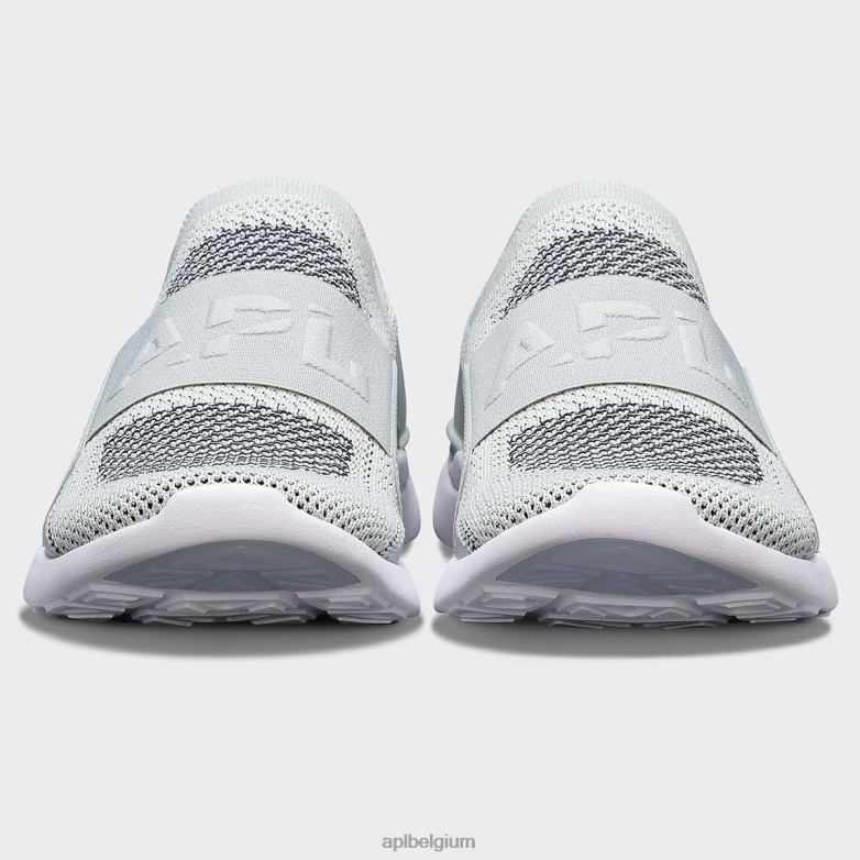 Heren techloom gelukzaligheid 31 406TH833 rennen gips/middernacht/wit APL