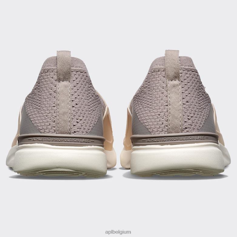 Heren techloom gelukzaligheid 32 406TH891 rennen toendra/strand/ivoor APL