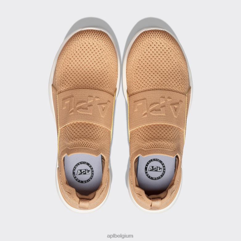 Heren techloom gelukzaligheid 32 406TH898 rennen bruin/ivoor APL