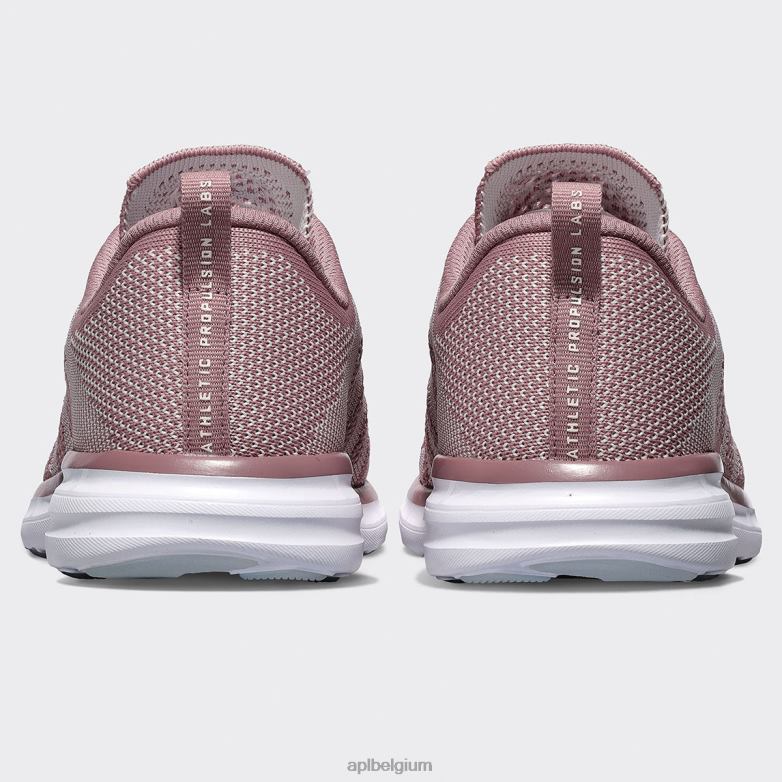 Heren techloom pro 48 406TH710 rennen strandhout/creme/wit APL