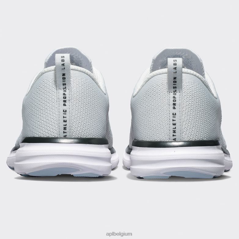 Heren techloom pro 48 406TH712 rennen staalgrijs/antraciet/wit APL