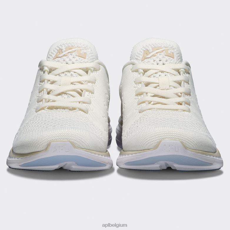 Heren techloom pro 48 406TH714 rennen ivoor/perkament/wit APL