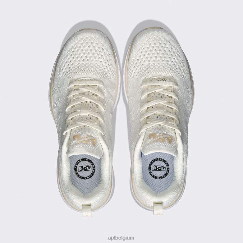 Heren techloom pro 48 406TH714 rennen ivoor/perkament/wit APL