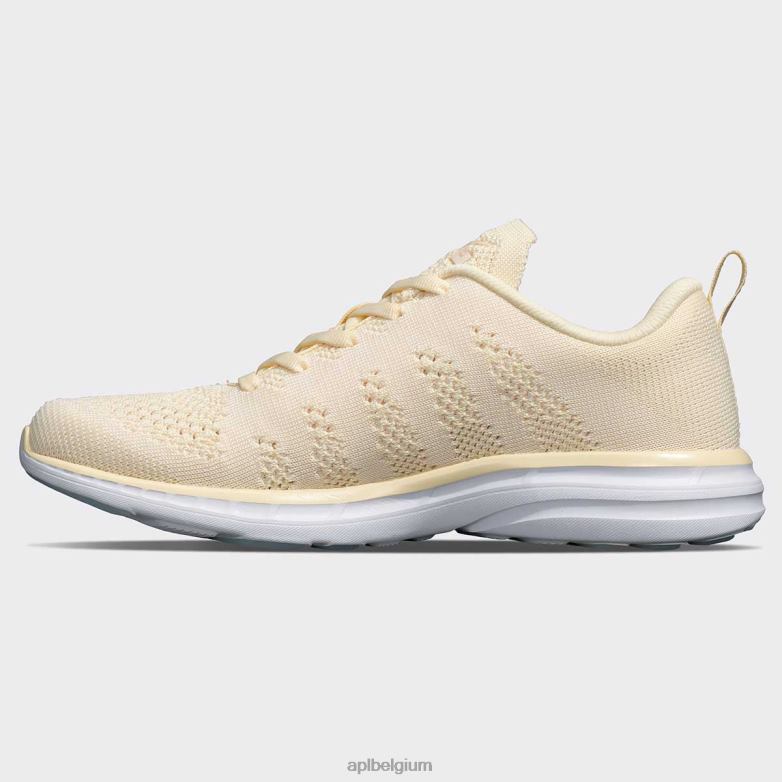 Heren techloom pro 48 406TH749 rennen vanille/creme/wit APL