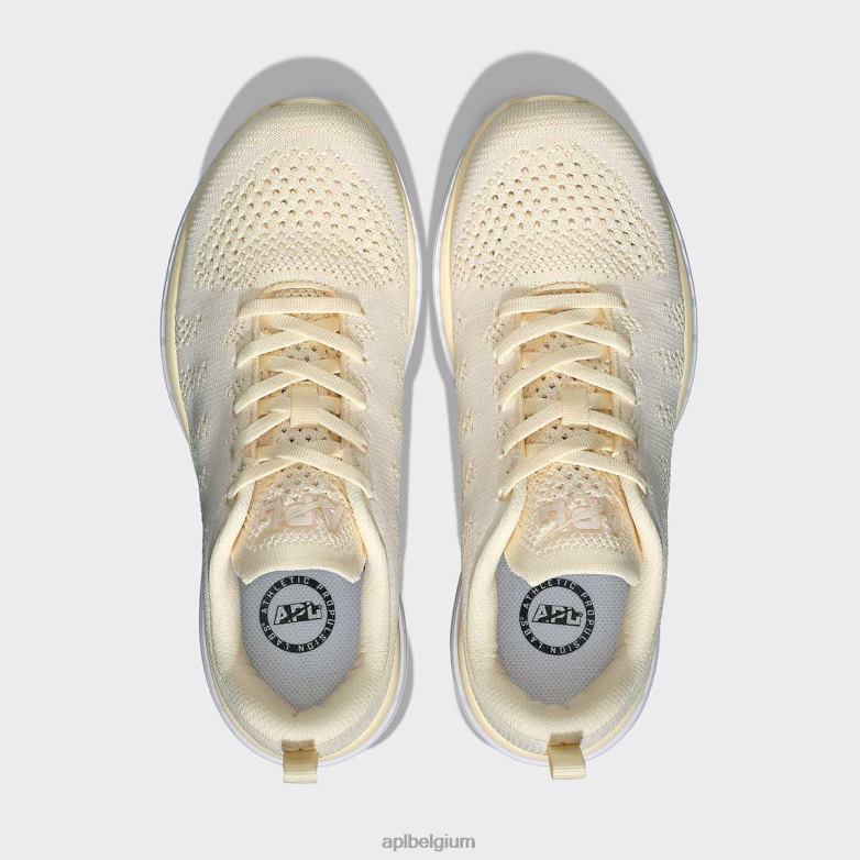 Heren techloom pro 48 406TH749 rennen vanille/creme/wit APL