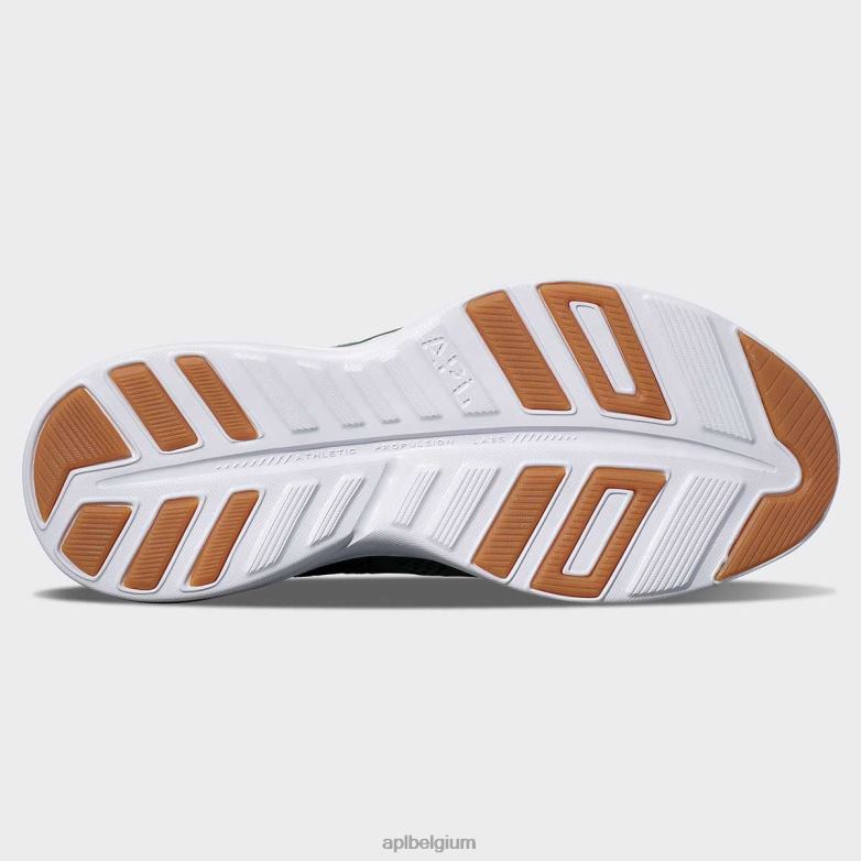 Heren techloom pro 48 406TH750 rennen geweldig groen/bruin/kauwgom APL