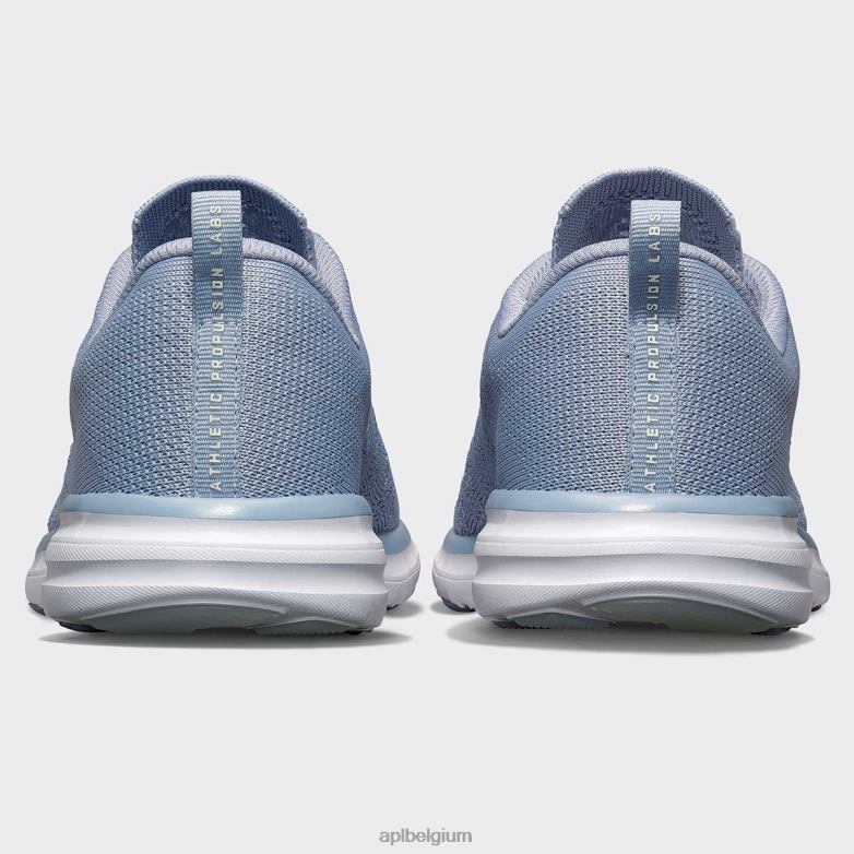 Heren techloom pro 48 406TH752 rennen bevroren grijs/ivoor/wit APL