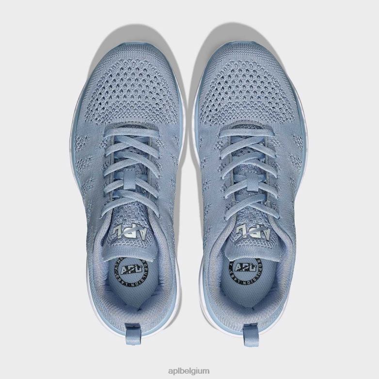 Heren techloom pro 48 406TH752 rennen bevroren grijs/ivoor/wit APL