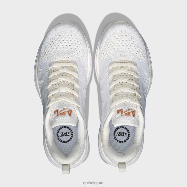 Heren techloom pro 49 406TH754 rennen ivoor/bruin/gom APL