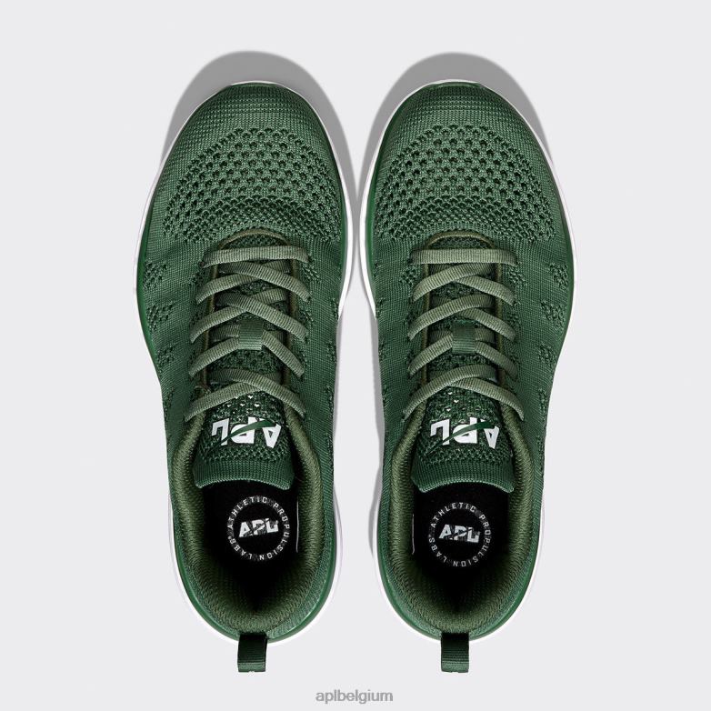 Heren techloom pro 49 406TH808 rennen mooi groen/wit APL