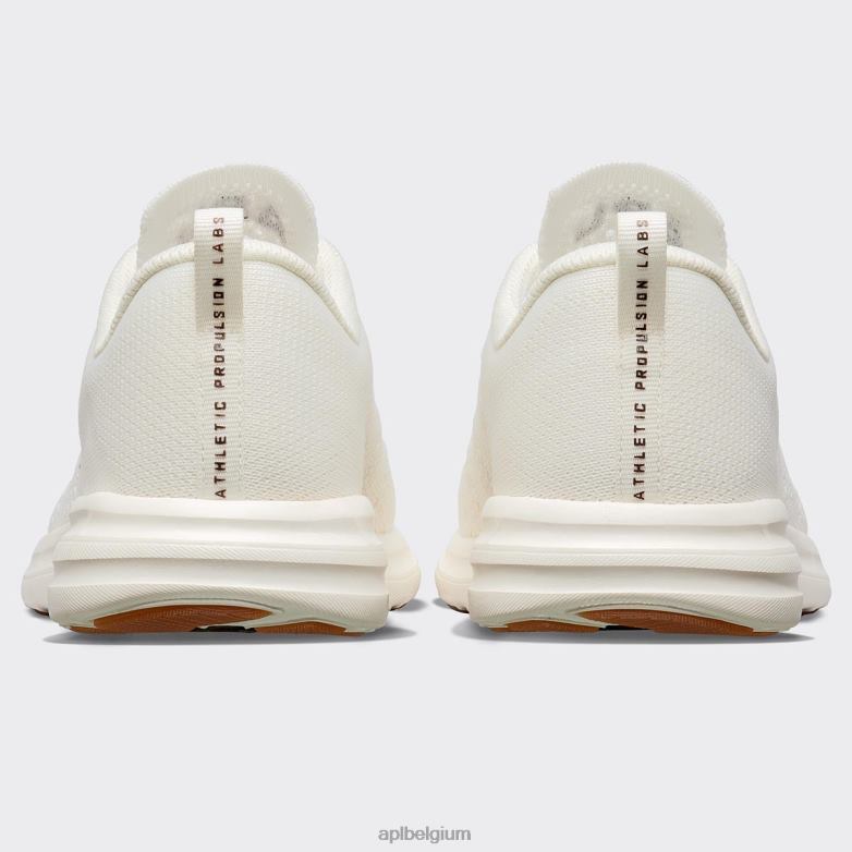 Heren techloom pro 49 406TH827 rennen ivoor/chocolade/gom APL