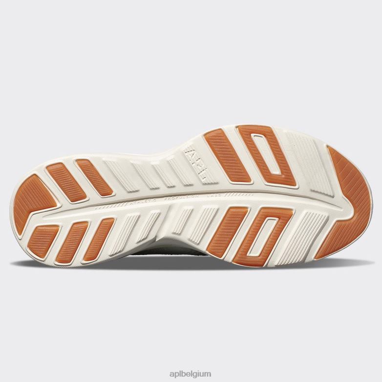 Heren techloom pro 49 406TH827 rennen ivoor/chocolade/gom APL