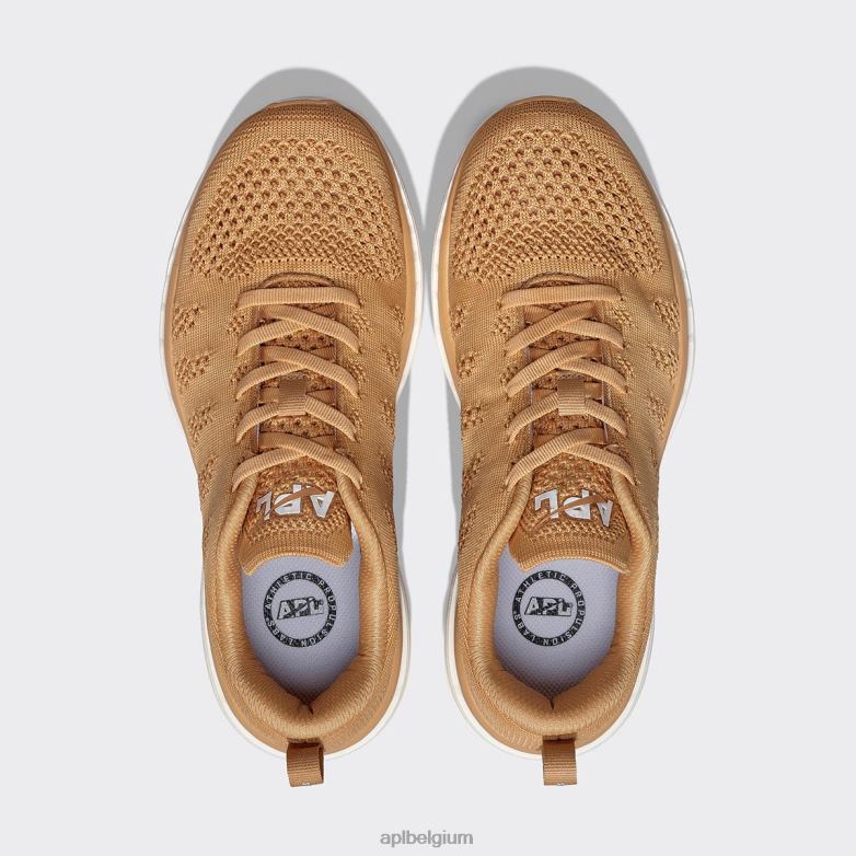 Heren techloom pro 49 406TH841 rennen bruin/ivoor APL