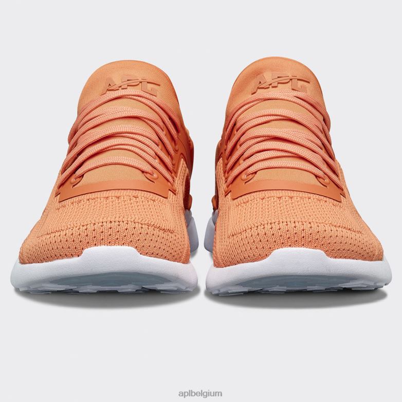 Heren techloom tracer 55 406TH977 opleiding terracotta/wit APL