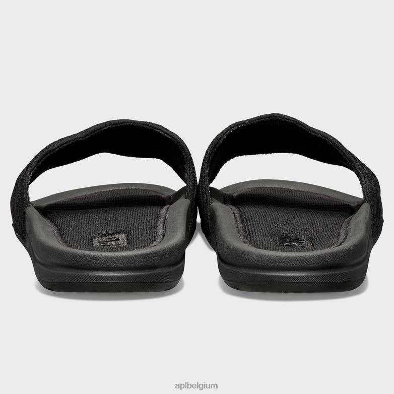 Heren techloom zigzag glijbaan 406TH988 dia\s zwart APL