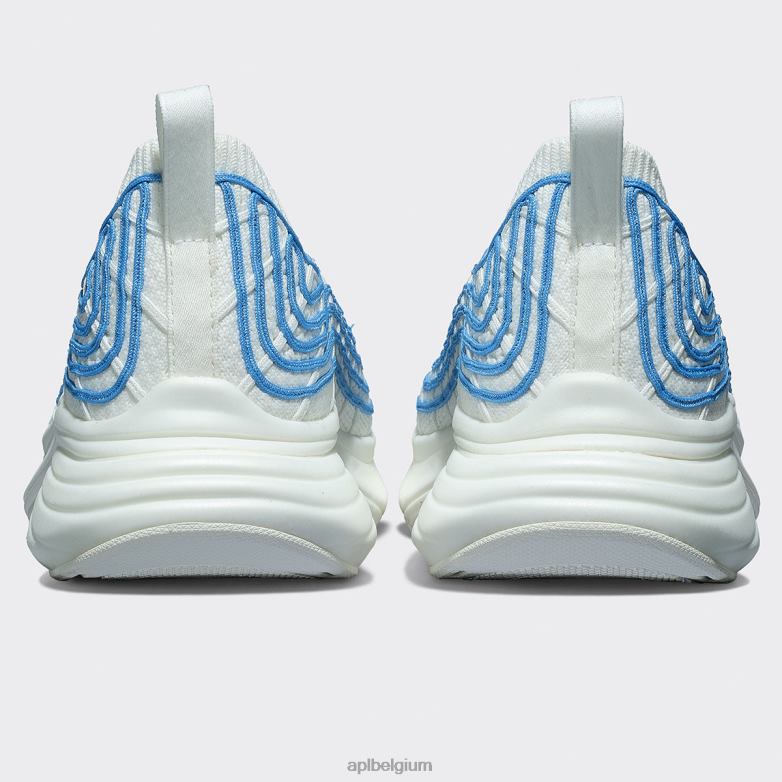 Heren techloom-zipline 67 406TH718 rennen ivoor/kustblauw APL