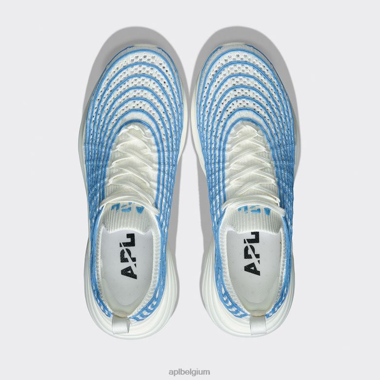 Heren techloom-zipline 67 406TH718 rennen ivoor/kustblauw APL