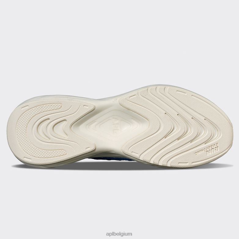 Heren techloom-zipline 67 406TH718 rennen ivoor/kustblauw APL