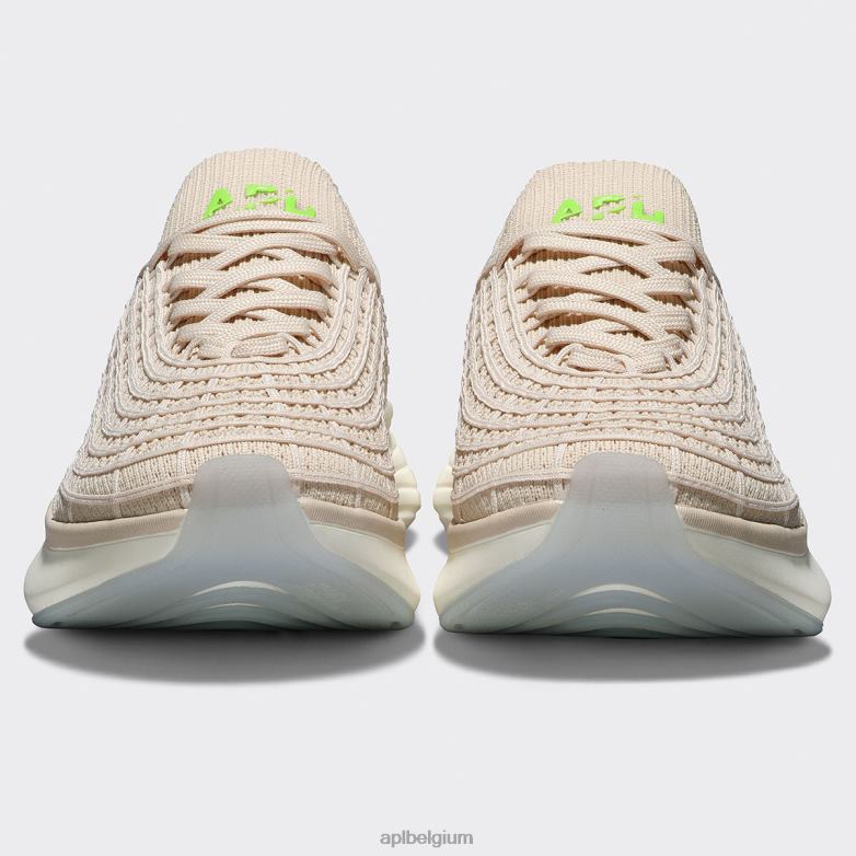 Heren techloom-zipline 68 406TH728 rennen strand/groen APL