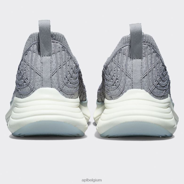 Heren techloom-zipline 68 406TH733 rennen cement/wit/zwart APL