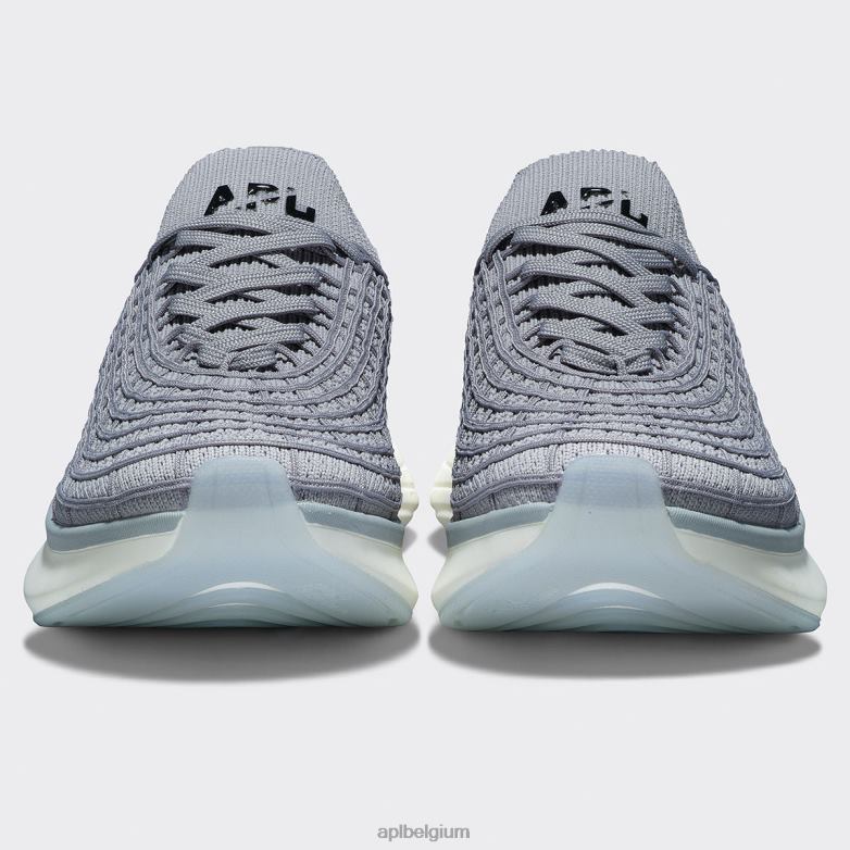 Heren techloom-zipline 68 406TH733 rennen cement/wit/zwart APL