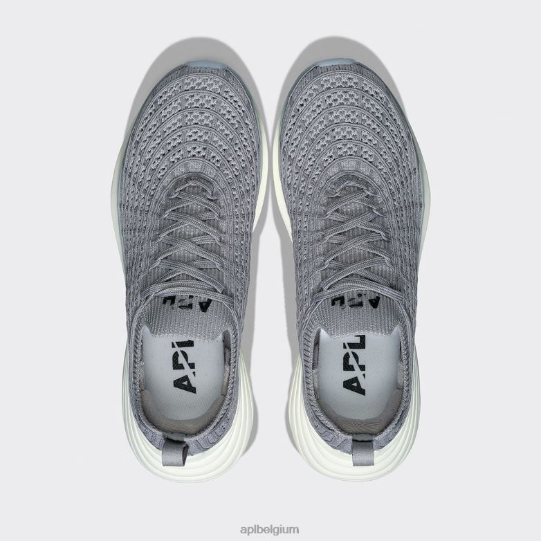 Heren techloom-zipline 68 406TH733 rennen cement/wit/zwart APL