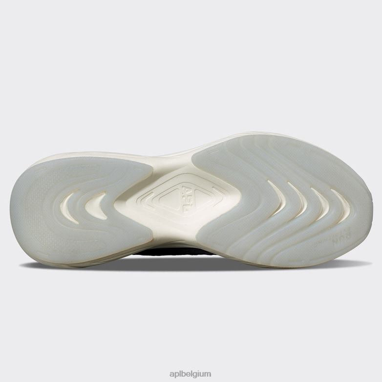 Heren techloom-zipline 68 406TH733 rennen cement/wit/zwart APL